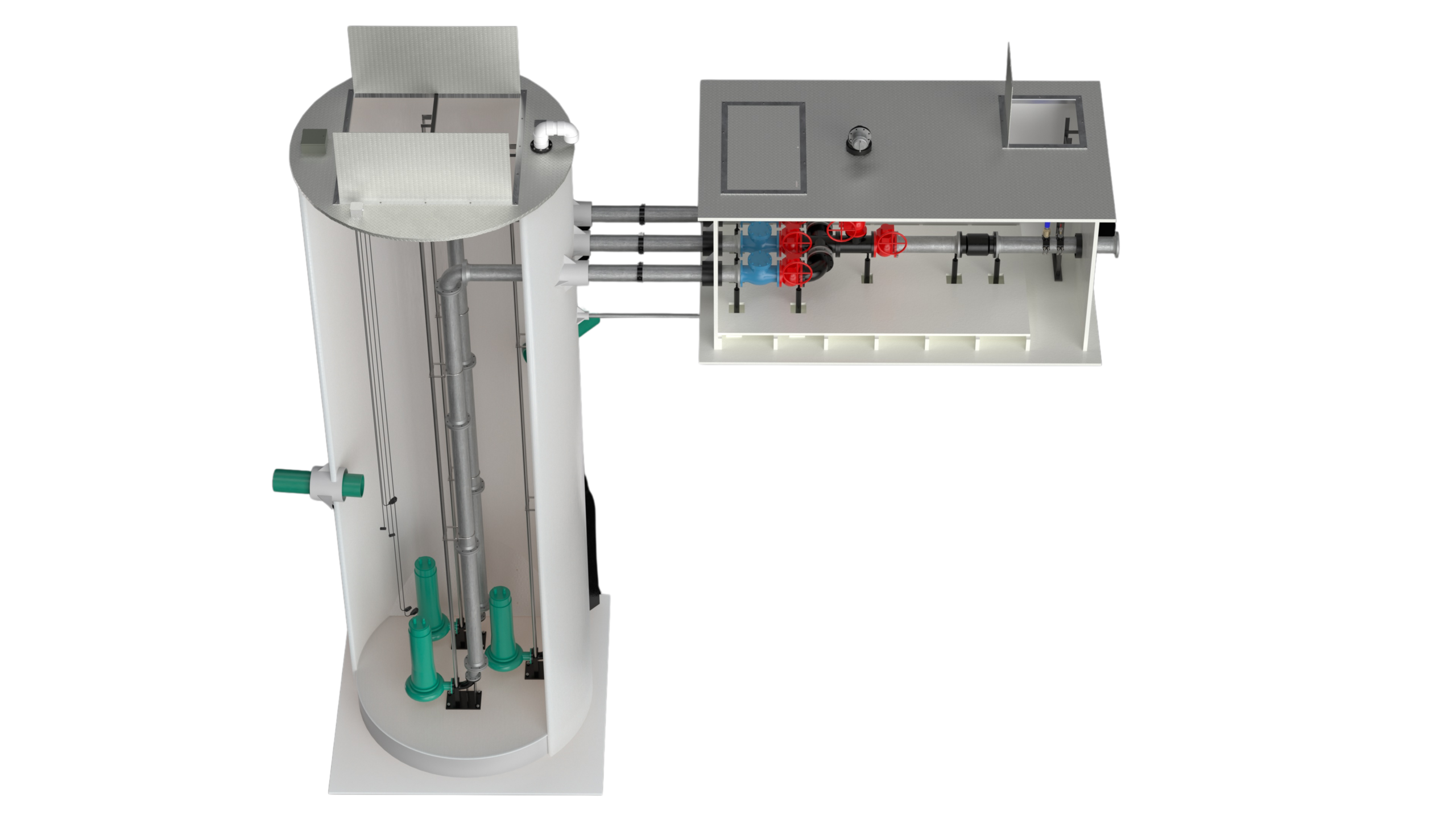 EveraFLO packaged pump station