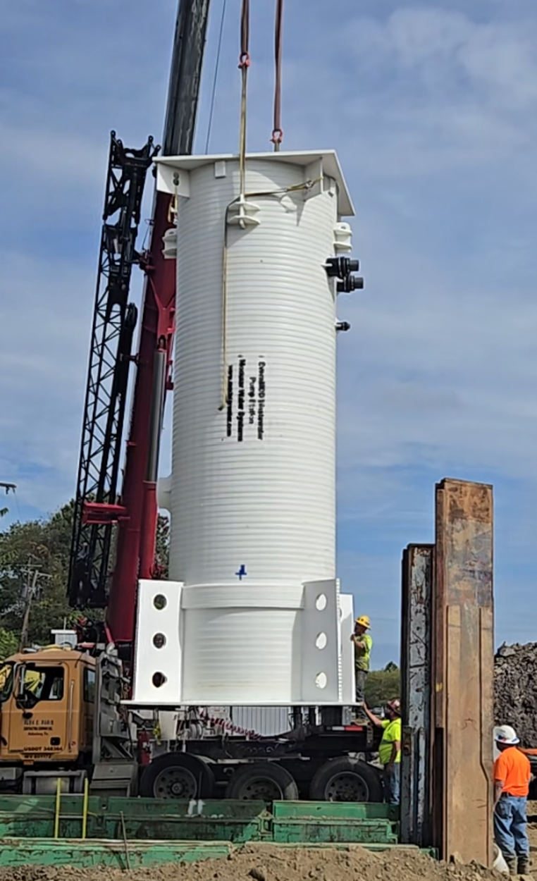 Packaged wastewater pump station system