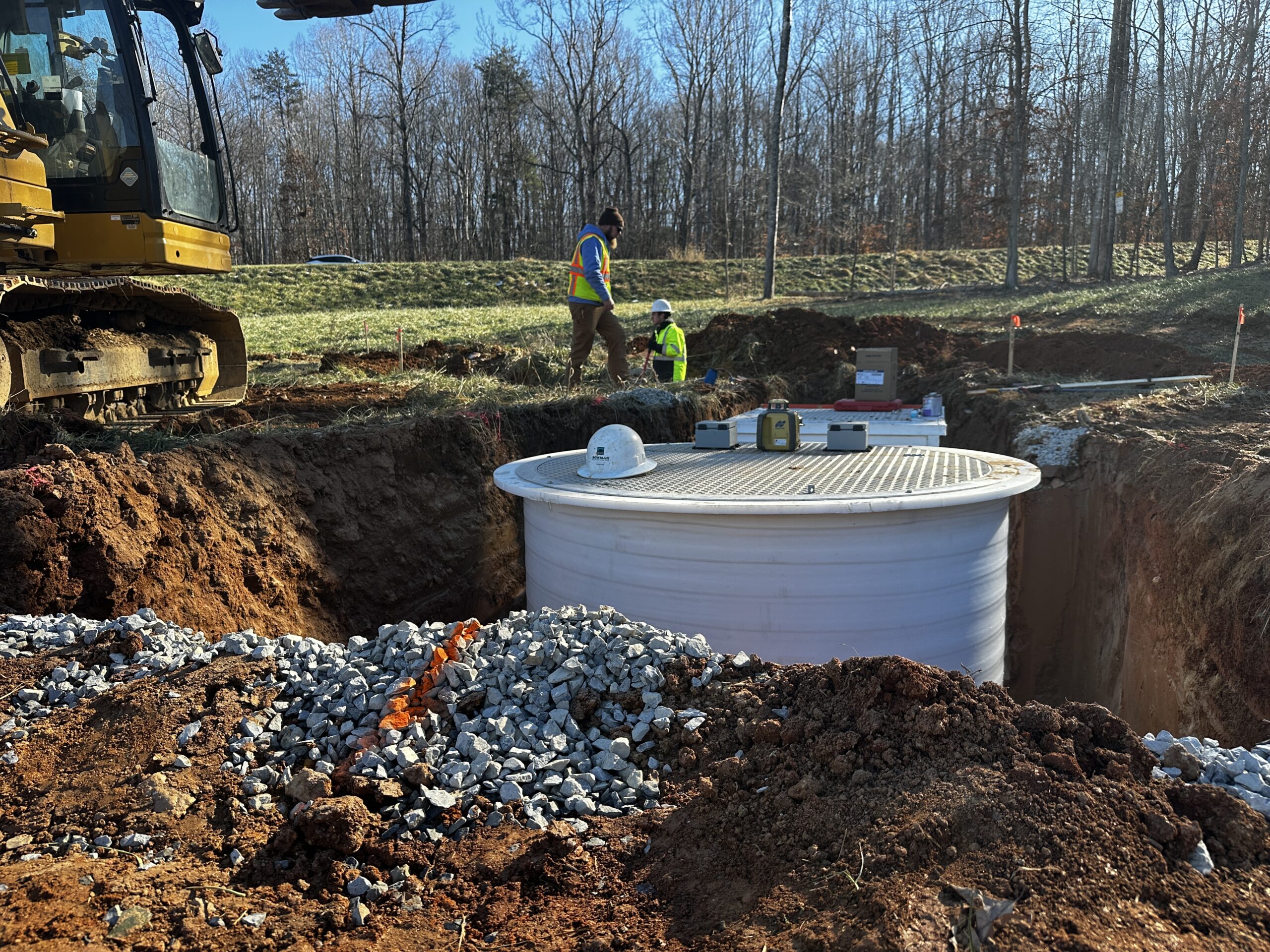 Pump station install