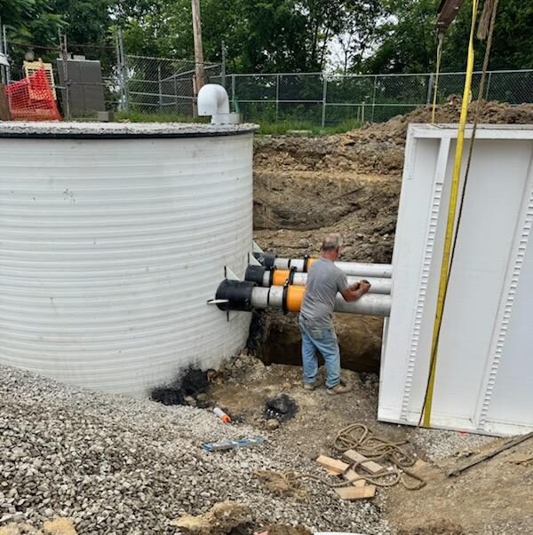 Pump station install