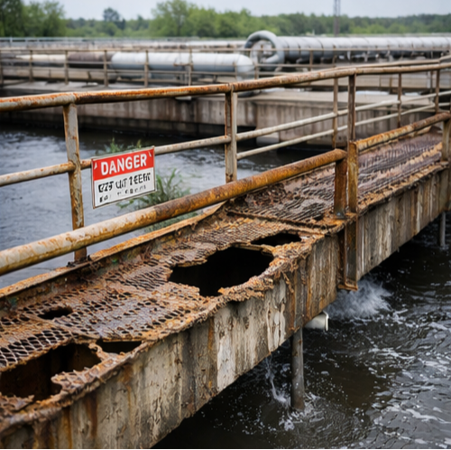 wastewater infrastructure corrosion
