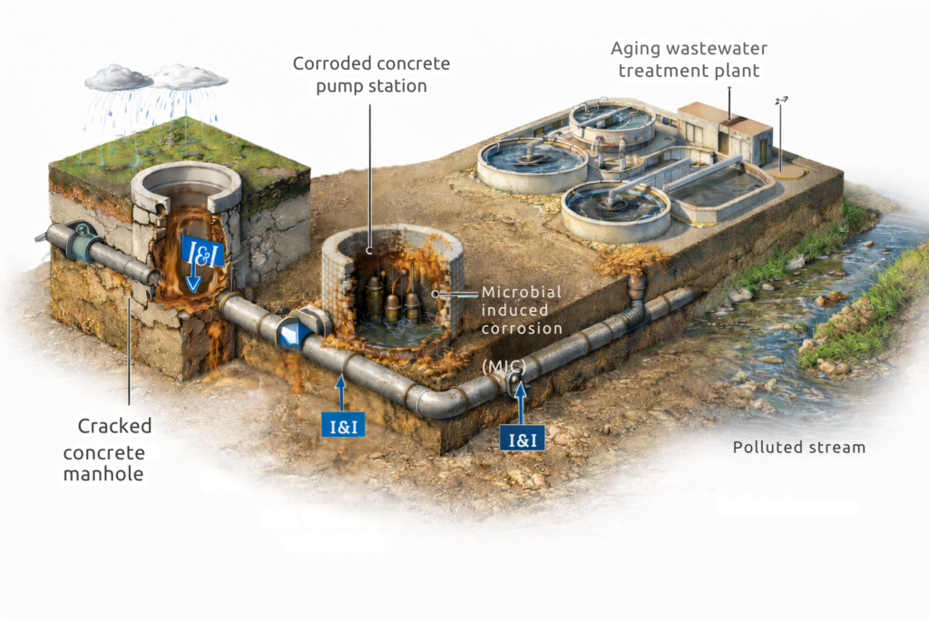 causes of wastewater failure