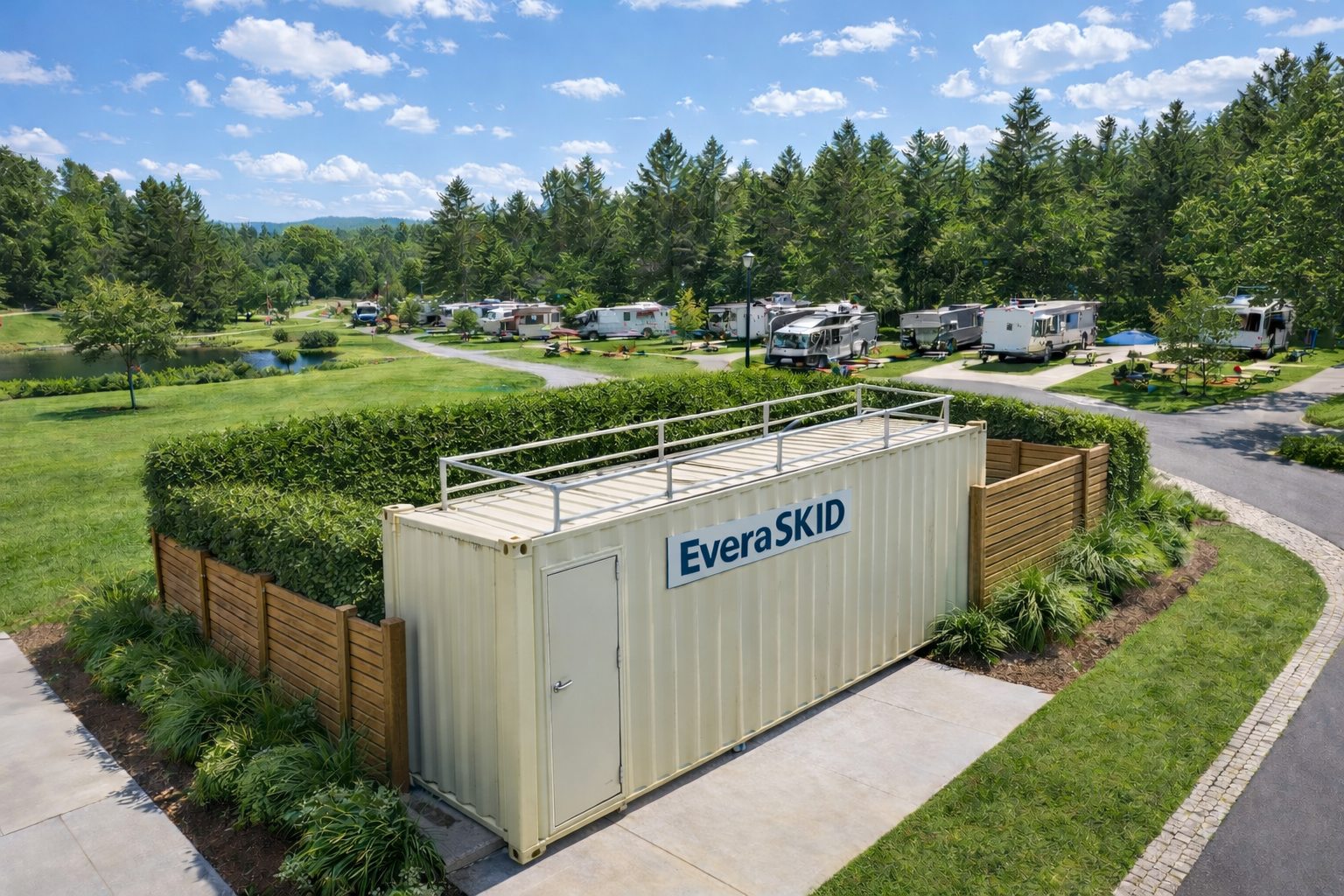 EveraSKID modular wastewater treatment system