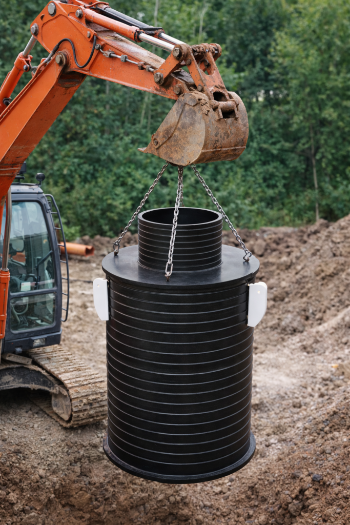 HDPE Sanitary Sewer Manhole