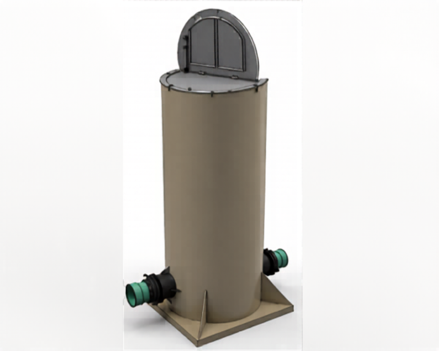 Sewer grinder system image