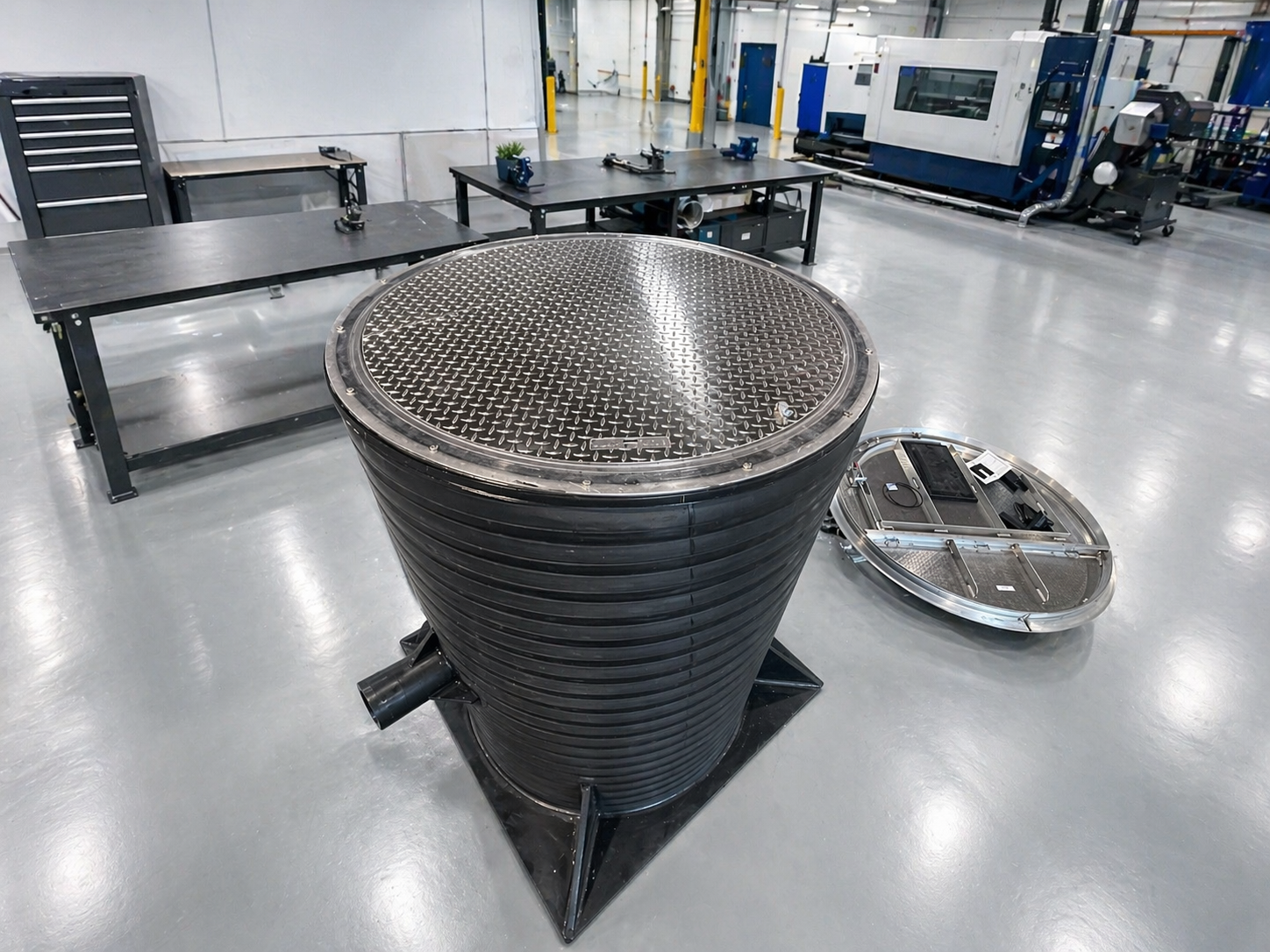 Flow meter vault assembly image