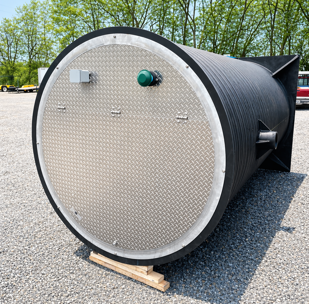 Installed chlorine contactor system image