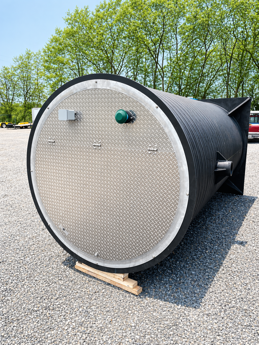 Post aeration system image