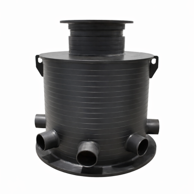 MagnaPlast Sanitary Sewer Manhole Typical Assembly